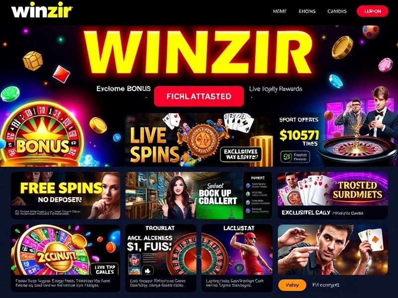 Discover the ultimate online gambling experience at Winzir.com. Play real money casino games, enjoy top bonuses, and access live dealers for an immersive, secure platform with a wide variety of trusted gambling options.